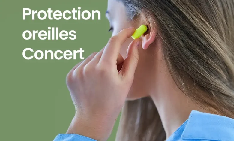 Bouchon d'oreille concert protection auditive