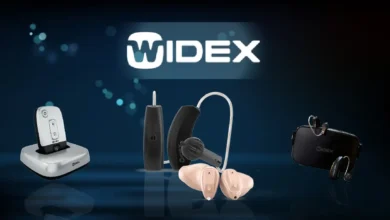 مجموعة منتجات مساعدة سمع من Widex