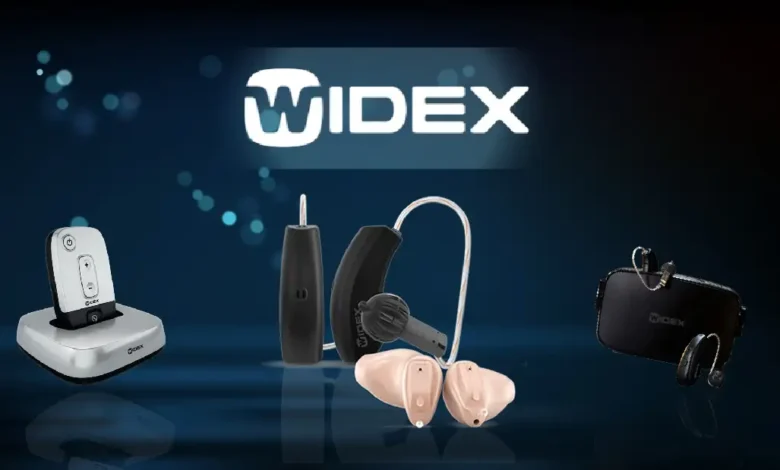 مجموعة منتجات مساعدة سمع من Widex