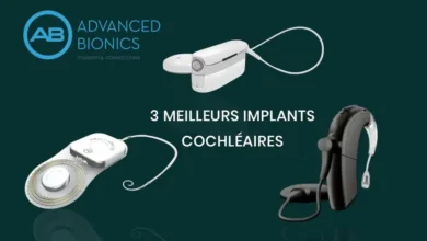 Trois implants cochléaires innovants de Advanced Bionics.