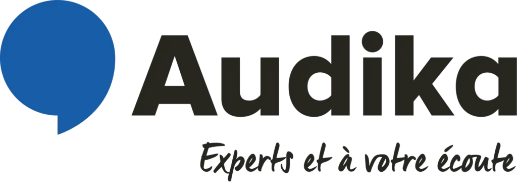 Logo Audika, experts en audition